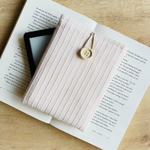 Etui Kindle rose bébé, Housse Oasis rose pour Kindle, Pochette Kindle Paperwhite, Housse Kindle rembourrée, Pochette Kindle en tissu, Veste Kindle en tissu