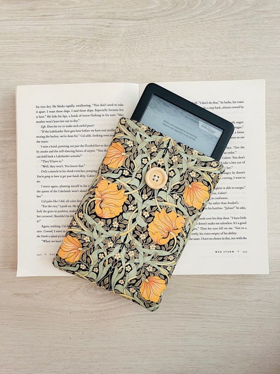 Pochette Kindle à fleurs sauvages, couverture Kindle florale, pochette  Kindle rembourrée, étui Kindle Paperwhite, sac Kindle jaune, pochette Kindle  en tissu -  France