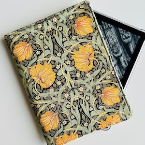 Blumen Kindle Hülle, Gepolsterte Kindle Paperwhite Hülle, Kindle Stoffhülle, Gefütterte Hülle, Kindle Stoffhülle, Kindle Stoffhülle, Kindle Tasche, Kindle Tasche, Bücherliebhaber