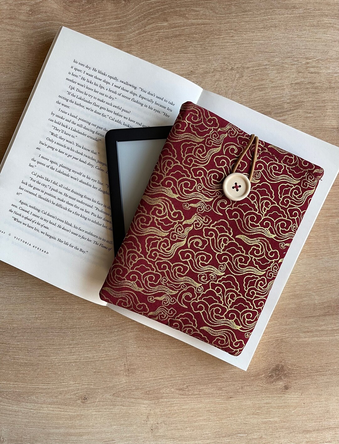 Kindle Paperwhite Sleeve Japan Waves Kindle Cover Padded Etsy