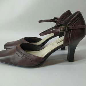 Vintage leather shoes Patent leather shoes