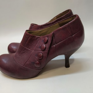 Vintage leather shoes Vintage shoes Boots Women&#39;s boots