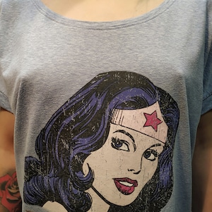 Vintage t-shirt Size L Vintage t-shirt 1980 t-shirt superhero t-shirt Vintage clothing
