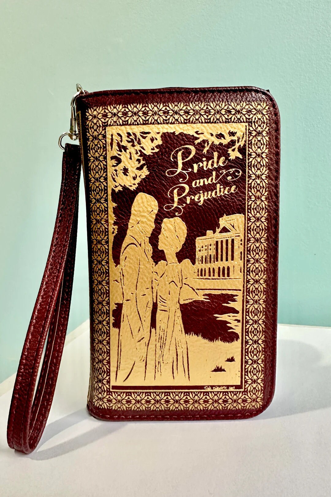 Pride and Prejudice Classic Vintage Novel Wallet ID Card Organizer