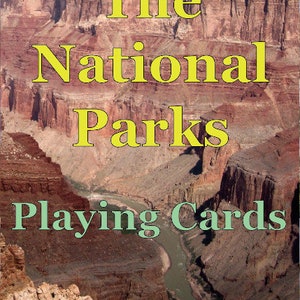 National Parks Playing Cards, New, Made in USA, Educational, Great for Kids and Adults