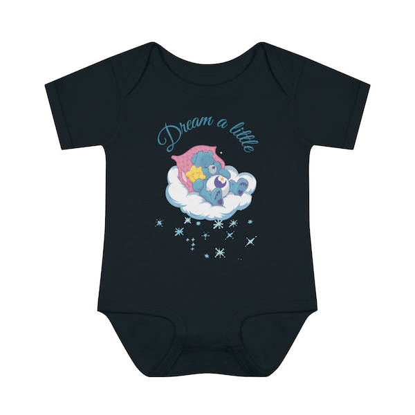 Dream a Little" Unisex Onesie, baby or toddler one piece, Care Bears, bodysuit