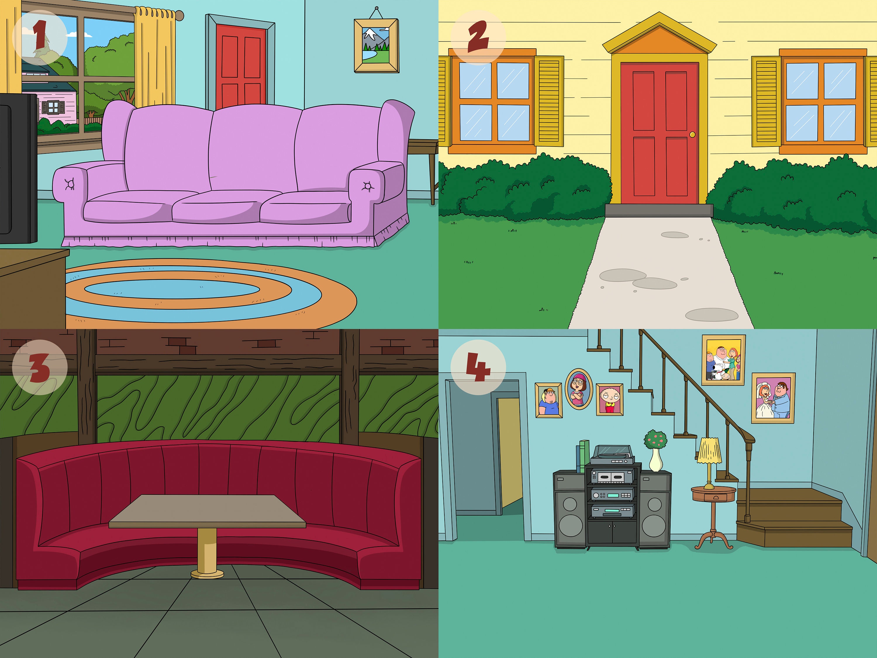 Family Guy Living Room Empty