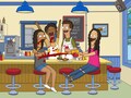 Personalized Bobs Burgers Portrait, Bob Burger Gift, Family Portrait, Turned as Bobs Burger, Personalized gift for couple, Couple Drawing, product logo