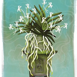 Overgrown Furan Print 8.5”x11”