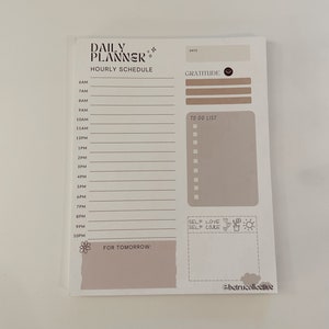 Stationary Daily Planner