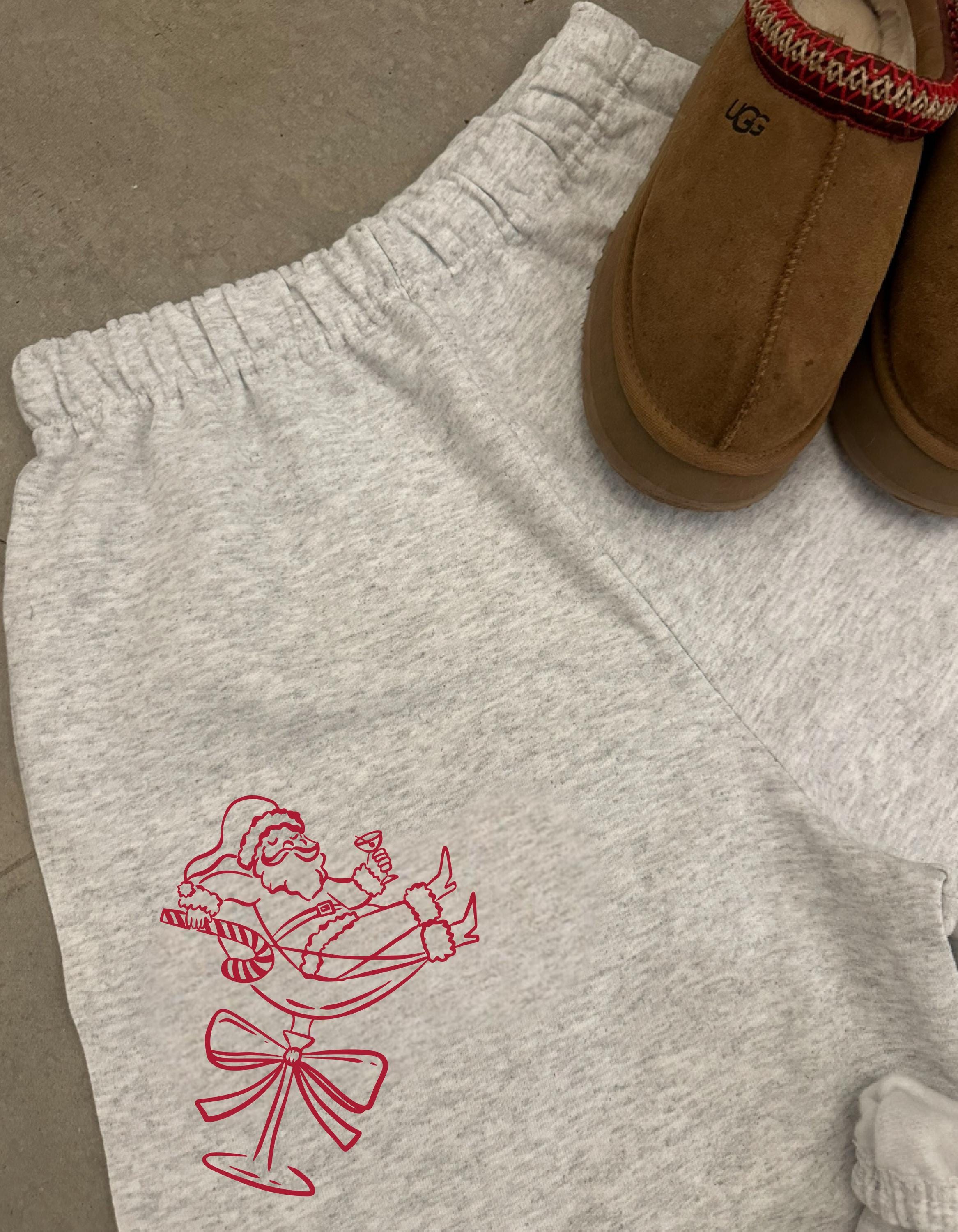 Calça De Moletom Natalina Masculina - Estampa Lenhador Vermelho | Confortável E Festiva | Tamanho G