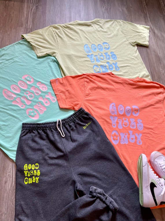 Good vibes sweatpants deals