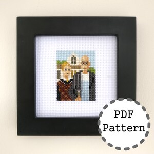 Suede Gothic Cross Patchwork Mini (XS)