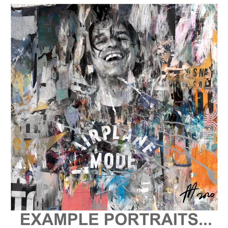Custom fine art portraits from photos