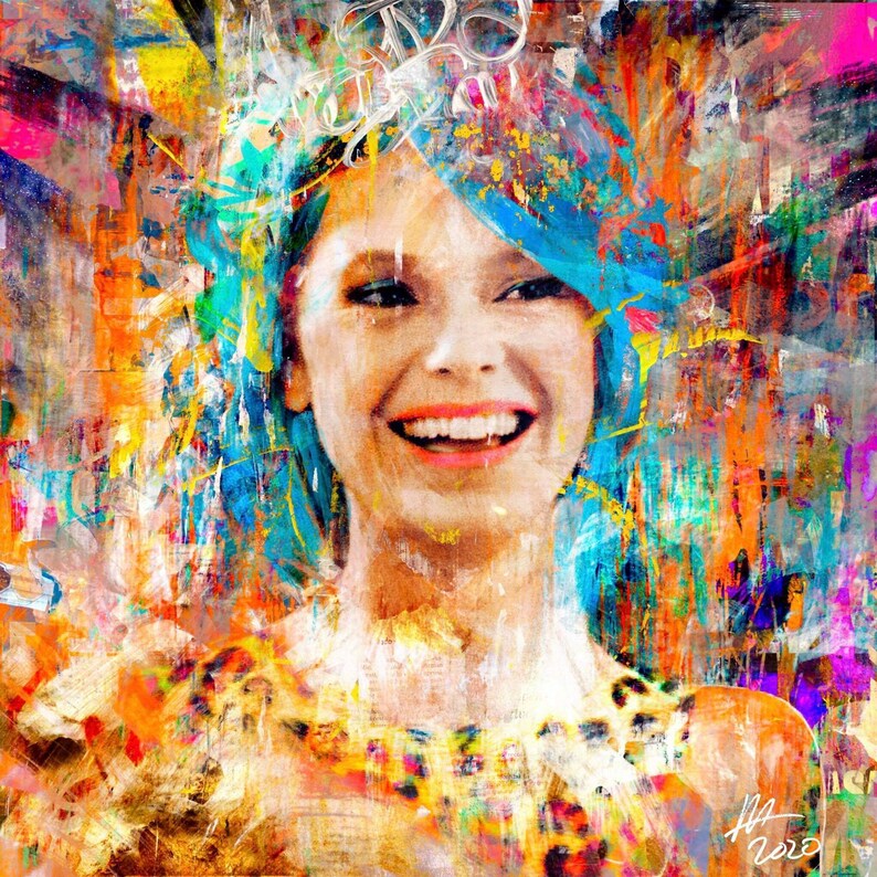 Custom fine art portraits from photos