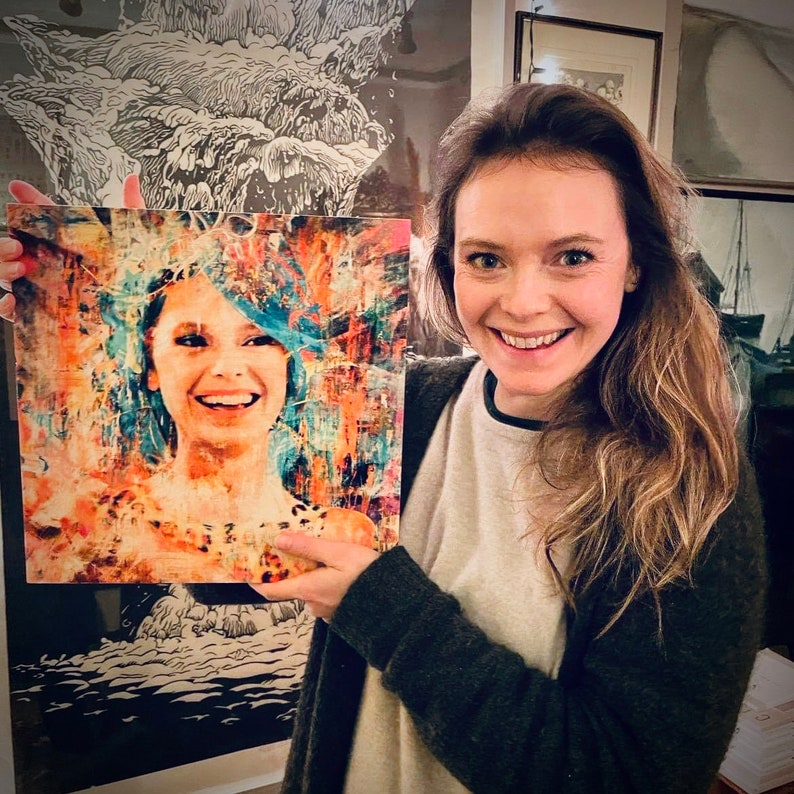 Custom fine art portraits from photos