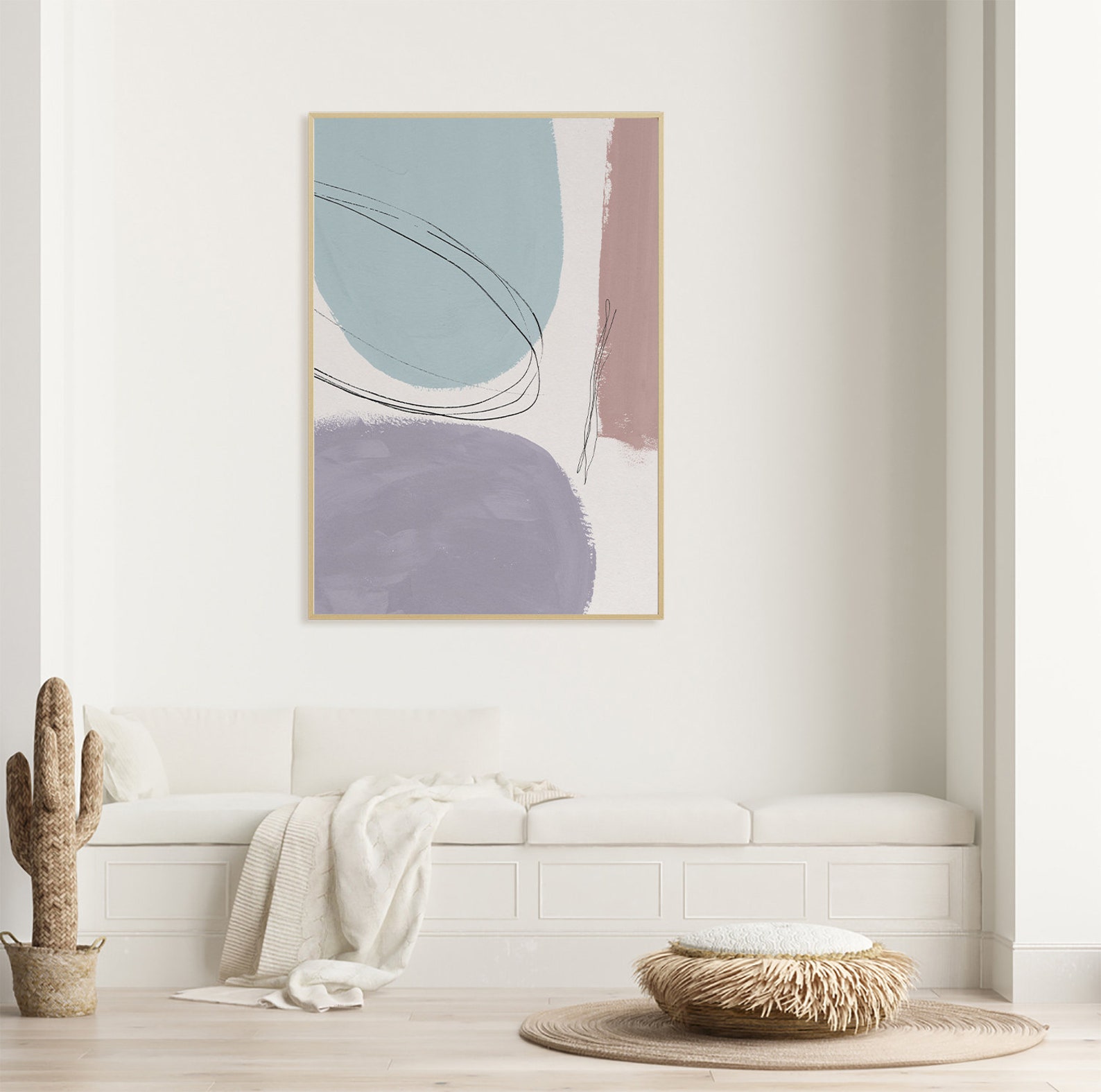 Modern Wall Art Office Wall Decoration Abstract Print Large | Etsy