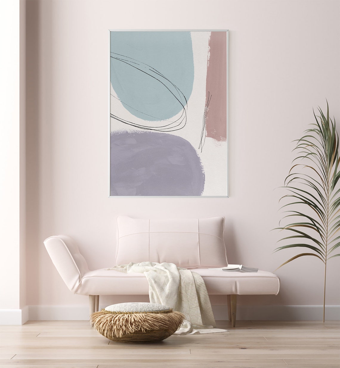 Modern Wall Art Office Wall Decoration Abstract Print Large | Etsy