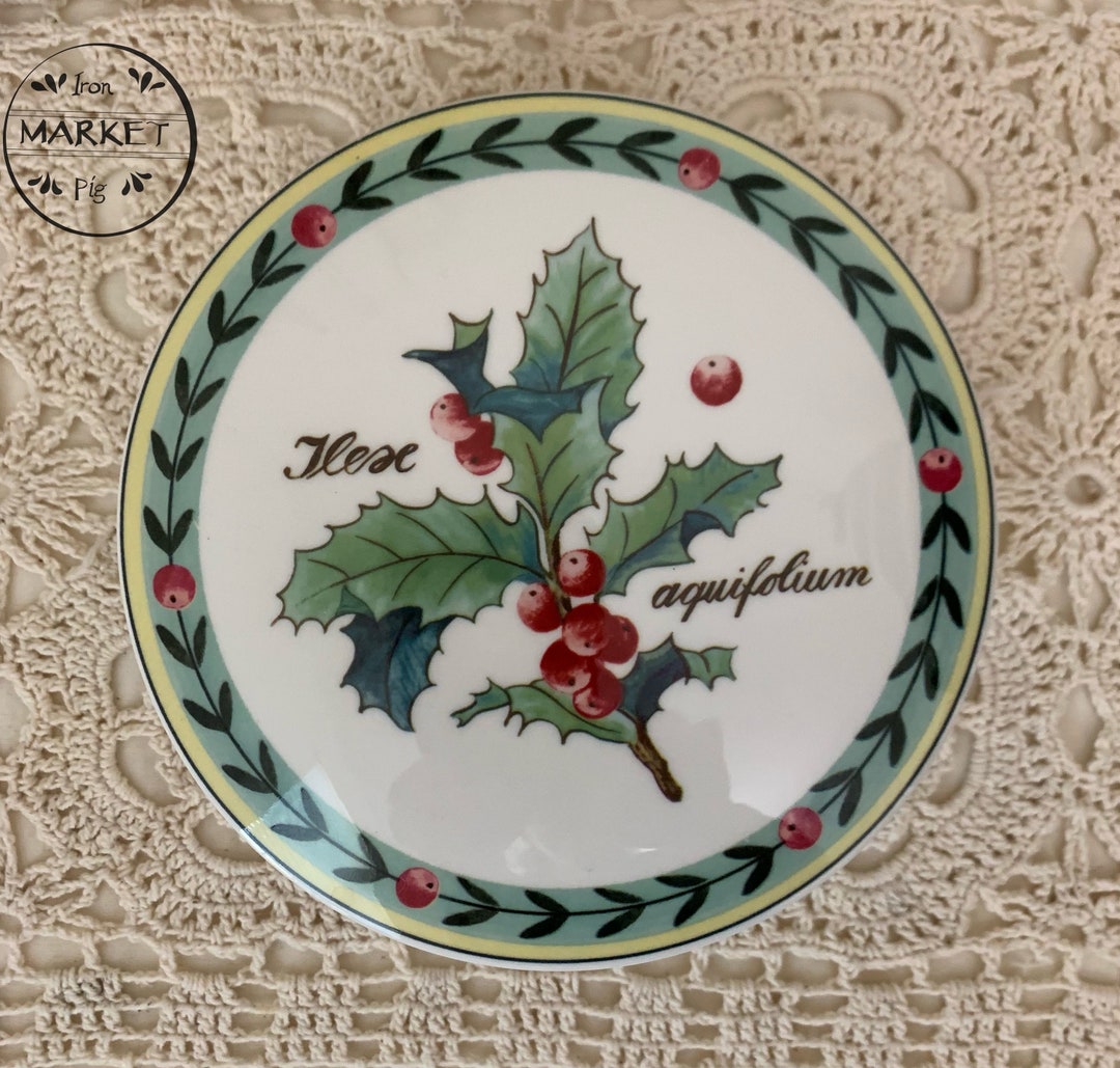 Vintage Villeroy & Boch French Garden Christmas Box With Etsy