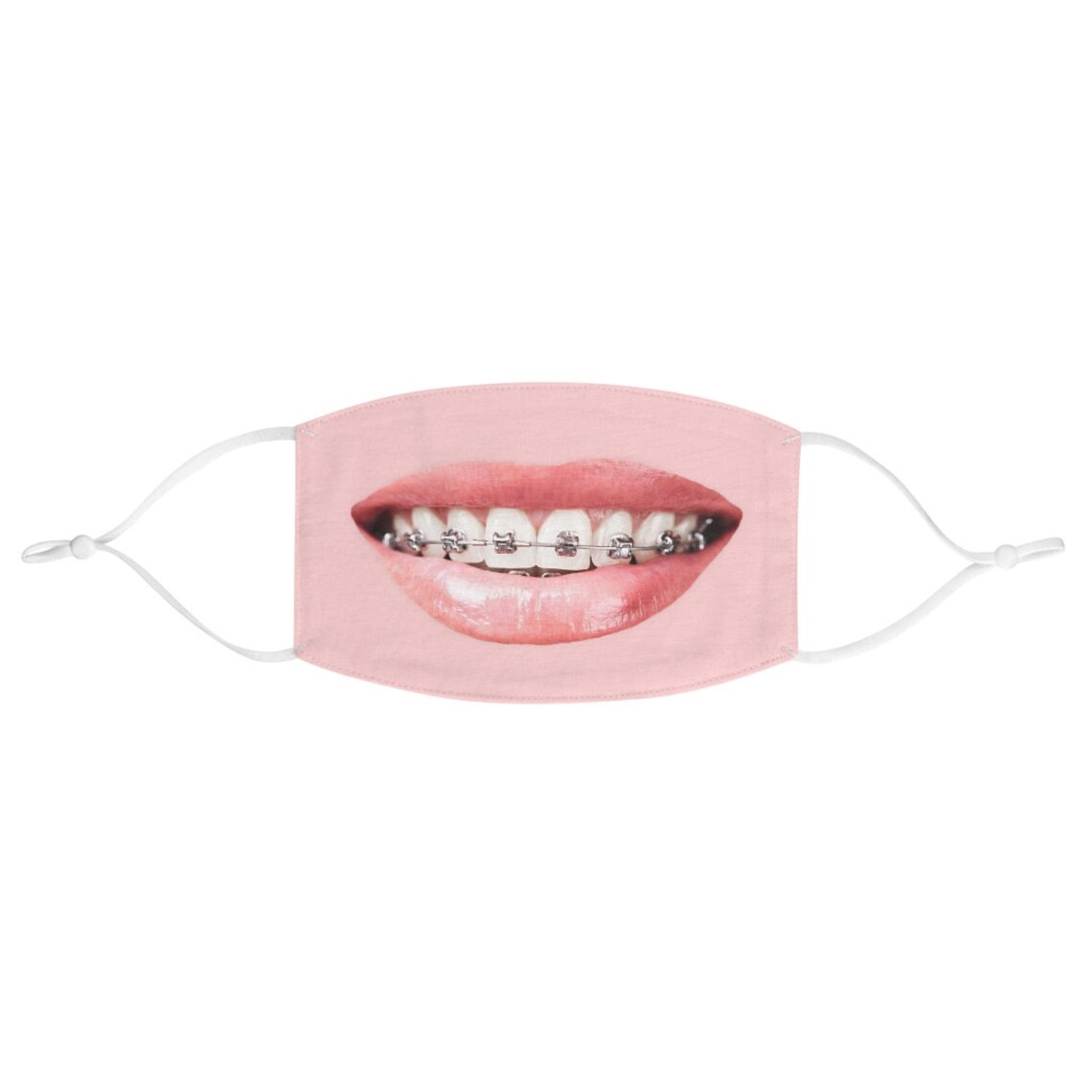 Brace Face Fabric Face Mask Etsy