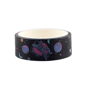 Astronaut Washi Tape, 5m Roll, Planner Supplies