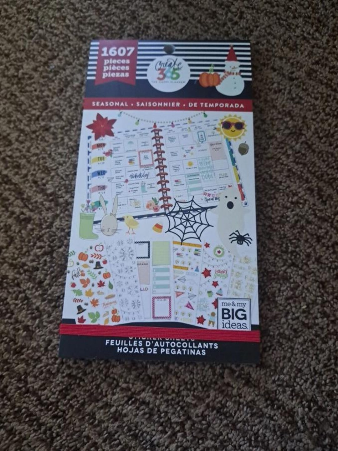 MAMBI Happy Planner Sticker Book Seasonal Theme - Etsy