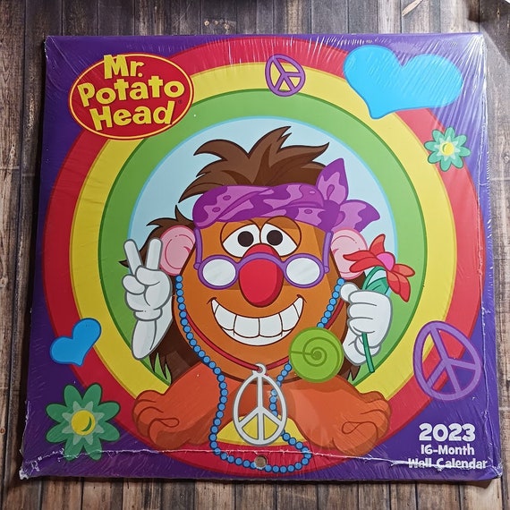 2023 Mr. Potato Head Wall Calendar Day Planning Organizer - Etsy
