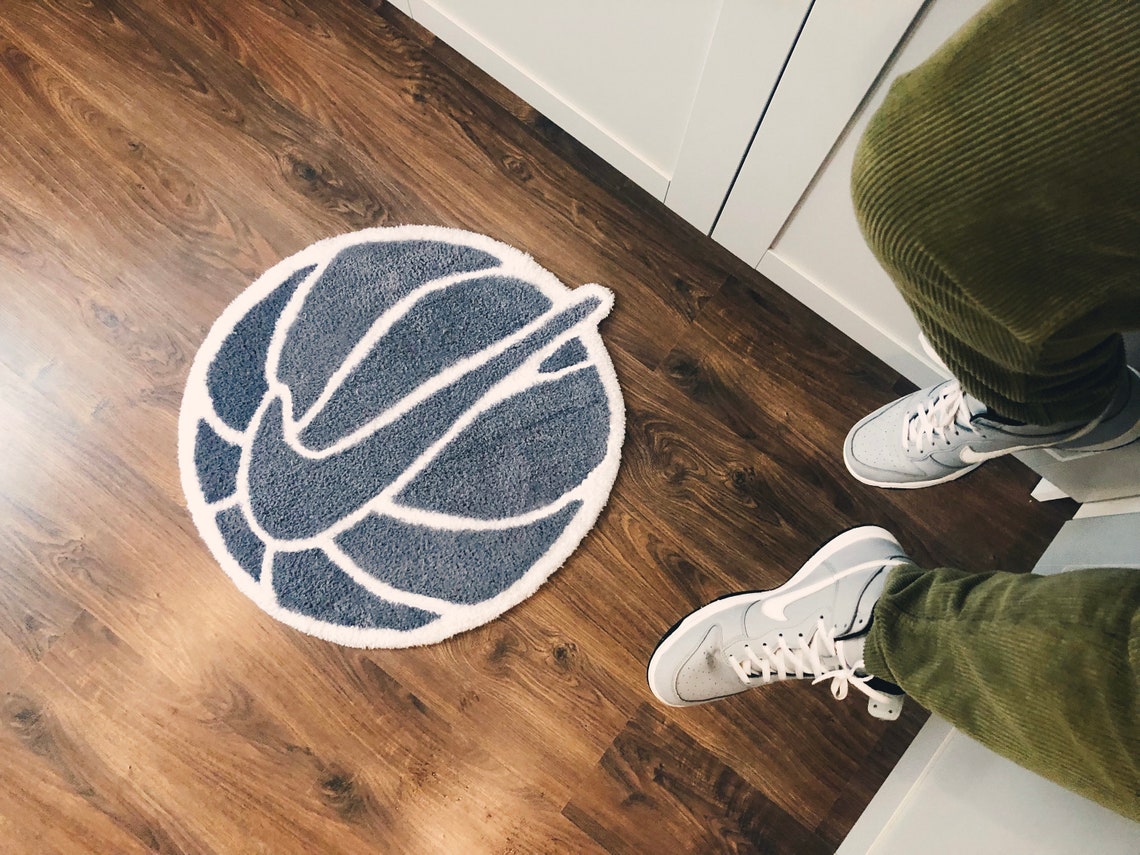 Custom Rug Basketball Ball I Tufting Made Rug for Bedroom Etsy UK