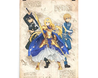 Sao Fanart Etsy