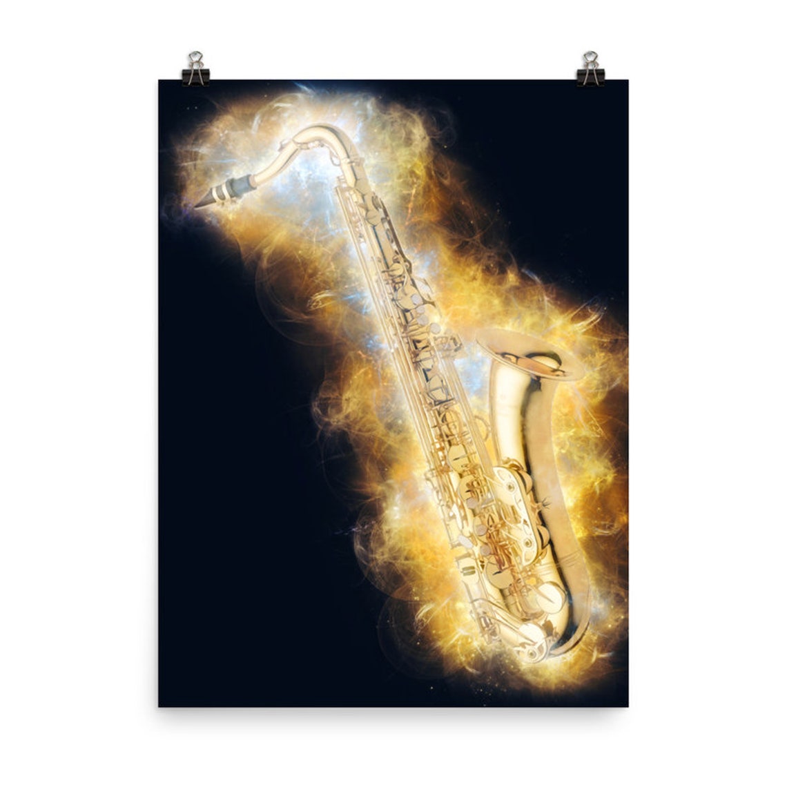 Sax Saxophone music instrument fine art print home decor Etsy