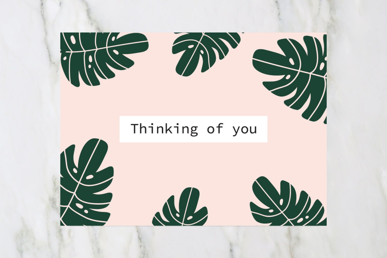 Printable Thinking of You Greeting Card Thinking of You Card Etsy