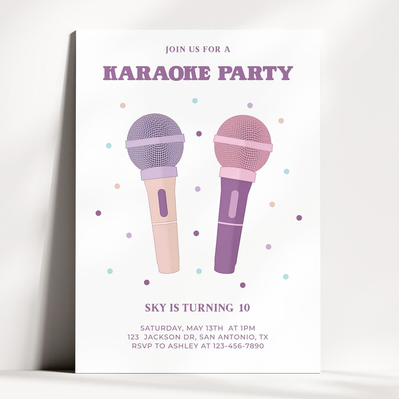 Karaoke Party - Etsy