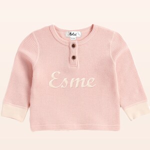 Personalised Embroidered Baby & Kids Jumper | Totsi | Customised Baby Gift | Jumper With Name