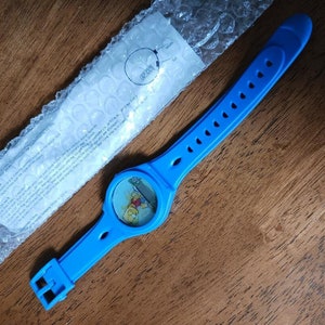 Ay, caramba! Bart Simpson Skateboarding Digital Watch Kellogg&#39;s&#39; Cereal Promotion