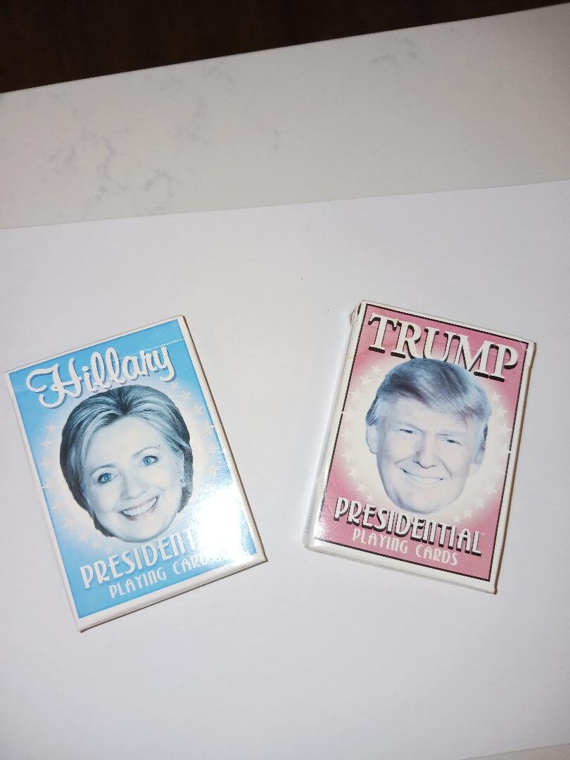 WOW 2016 Presidential Playing Cards Rare Historic  Getting Etsy