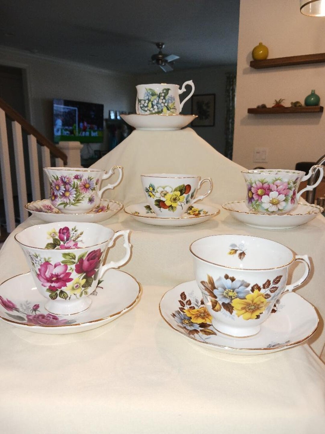 BONE CHINA Beautiful, Timeless, Vintage British Bone China Tea Cups