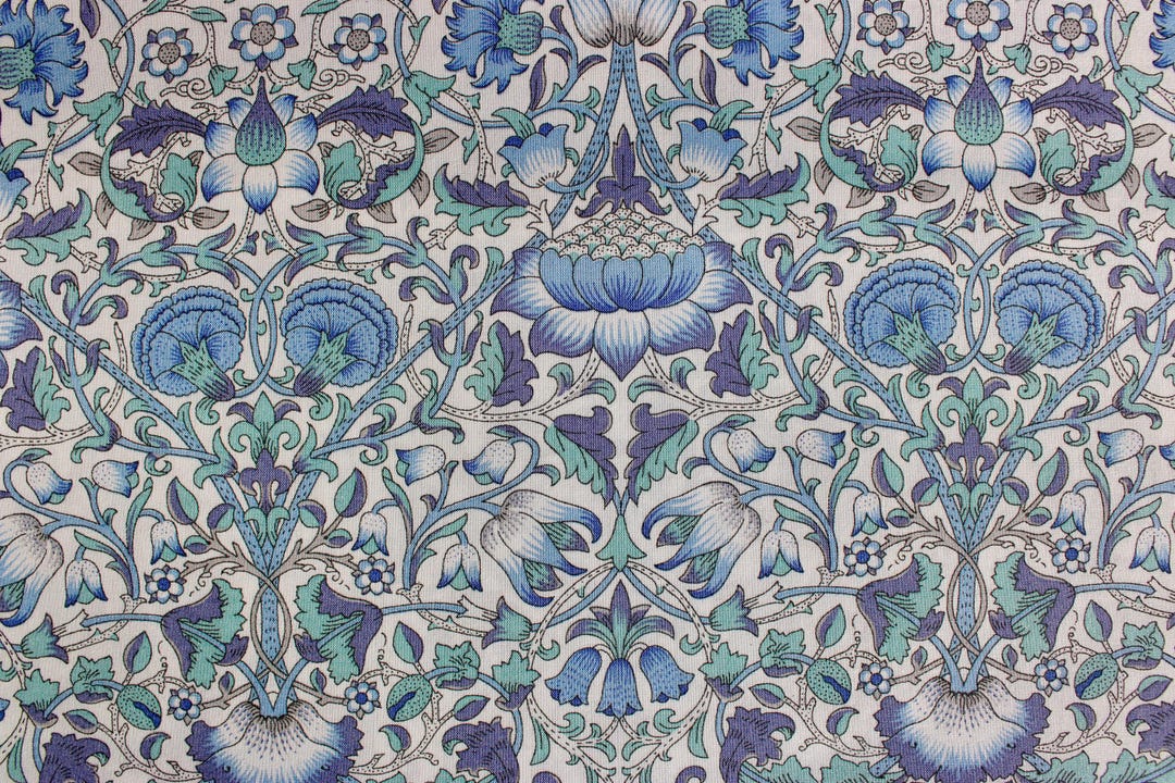 Liberty Tana Lawn Lodden Blue - Etsy