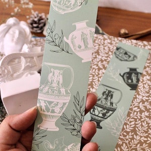 Greek Vase bookmark, Ancient Greece bookmark, gift for readers and students, bookstagram, booktok, gift under 5 pounds
