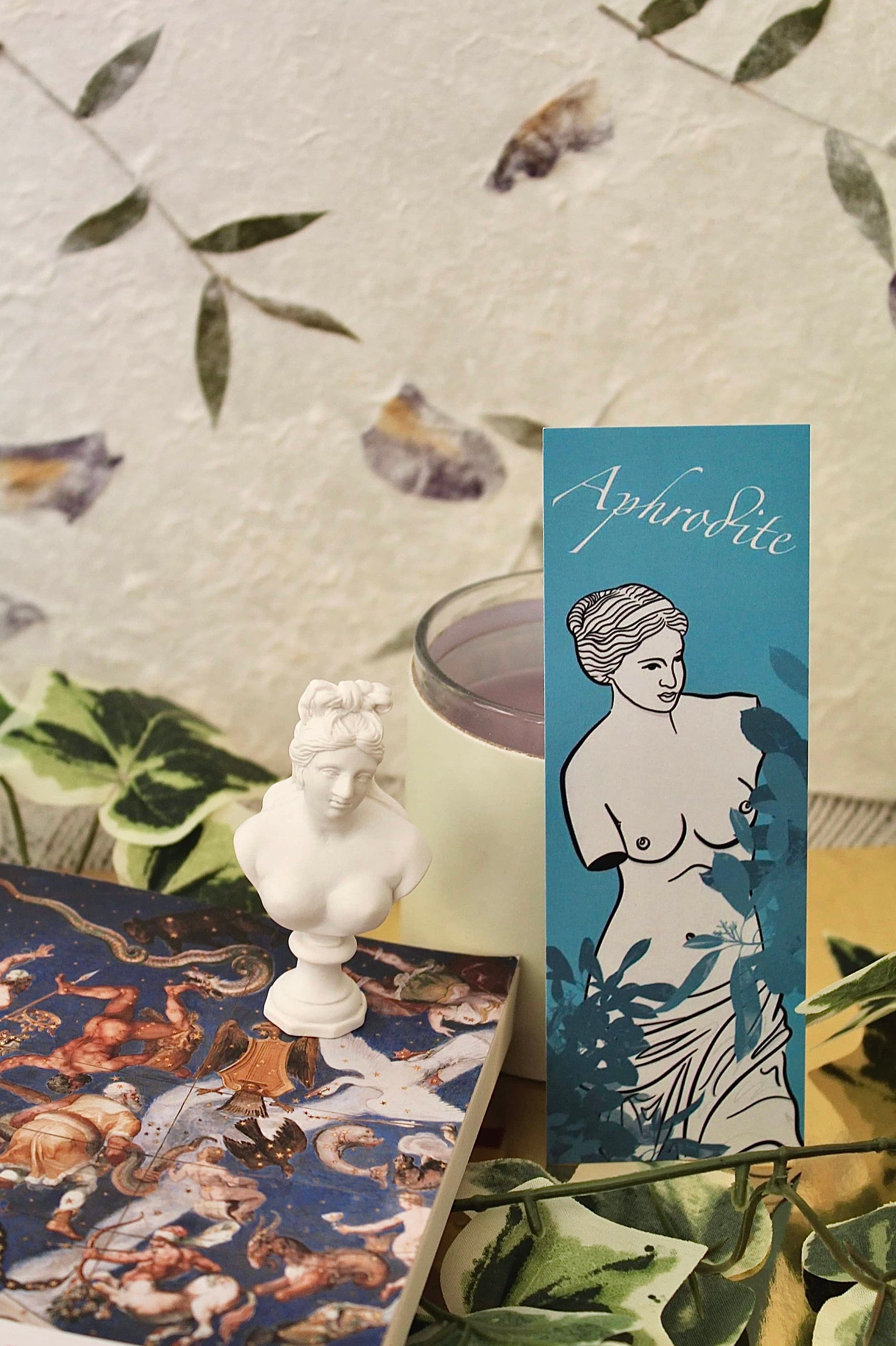 Aphrodite & Apollo Bookmark Set, Greek God Goddess Bookmarks, Perfect ...