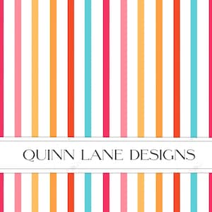 Summer Colorful Seamless Stripes, Summer Vibes, Bright Stripes, Colorful Striped Surface Pattern, Pin Stripes, Fabric Design, Commercial Use