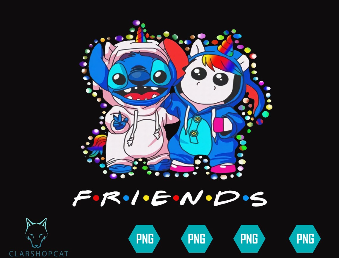 Stitch And Unicorn Cosplay PNG Stitch Png Lilo and Stitch Etsy