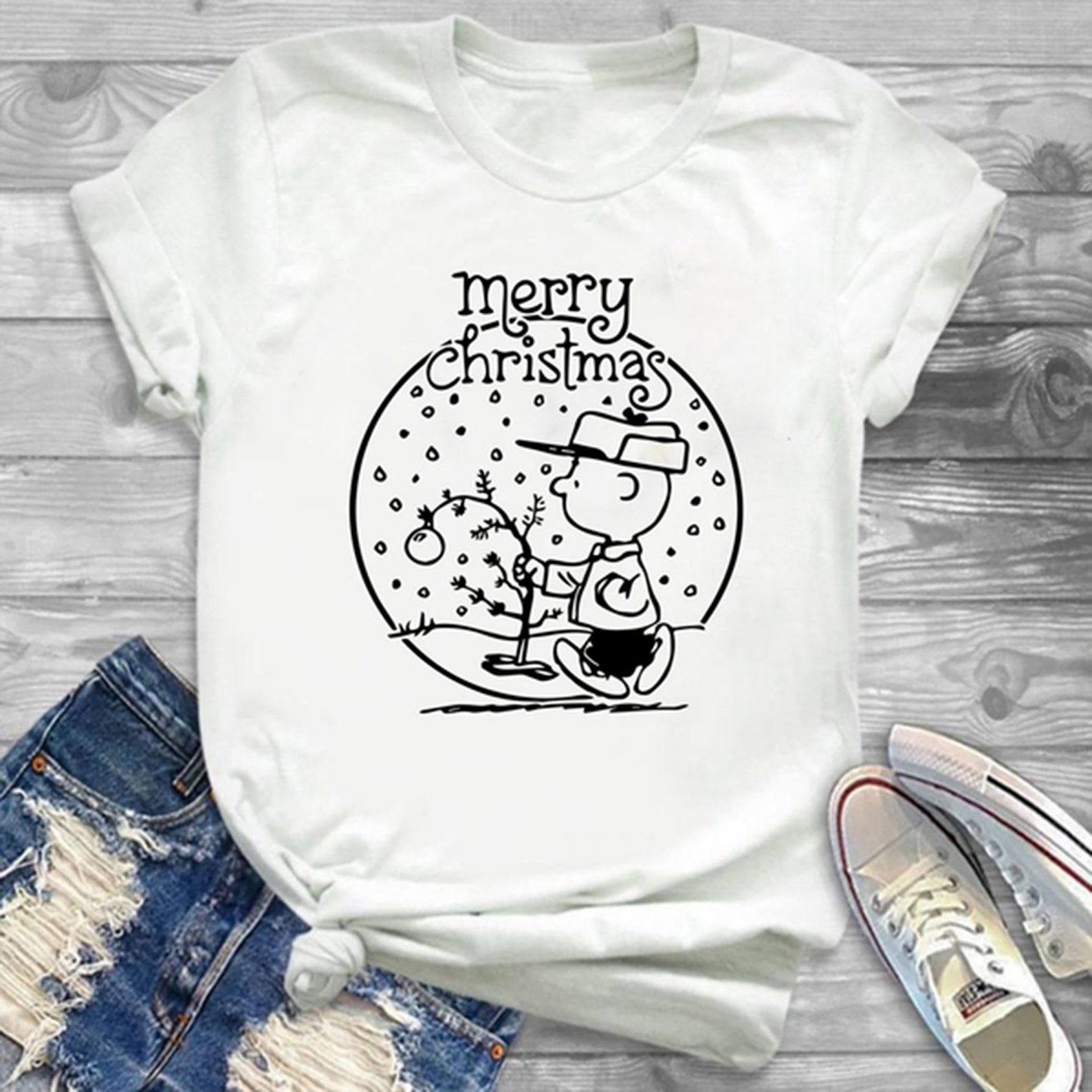 Charlie Brown Merry Christmas Svg Merry Christmas Svg | Etsy