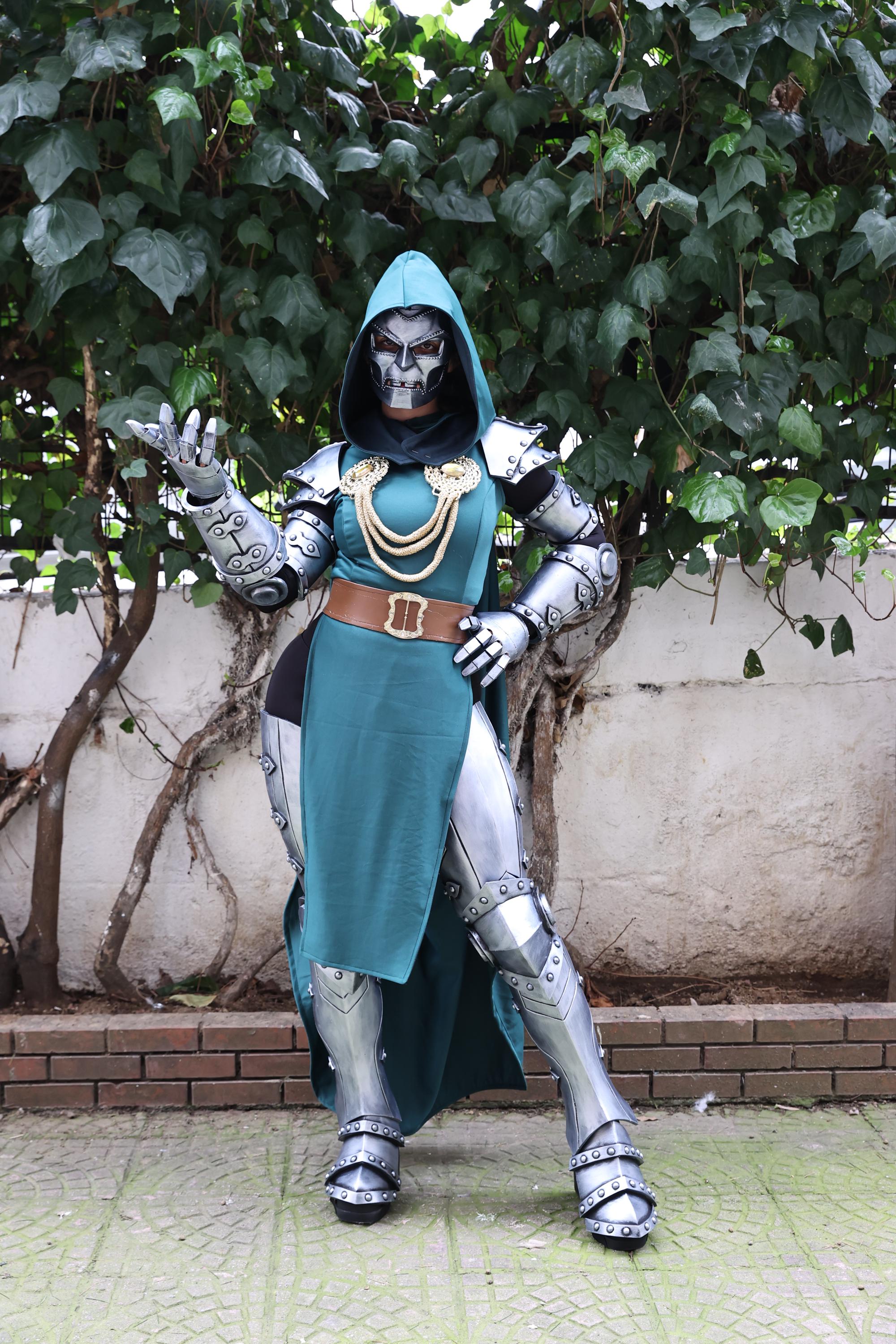 Villian Ruller Dr.doom Female Supreme Ruler Armor β Empowering Villain Queen Cosplay ...