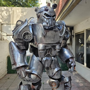 Retro Wasteland Enforcer Rüstung - Handgefertigter kompletter EVA Cosplay-Anzug