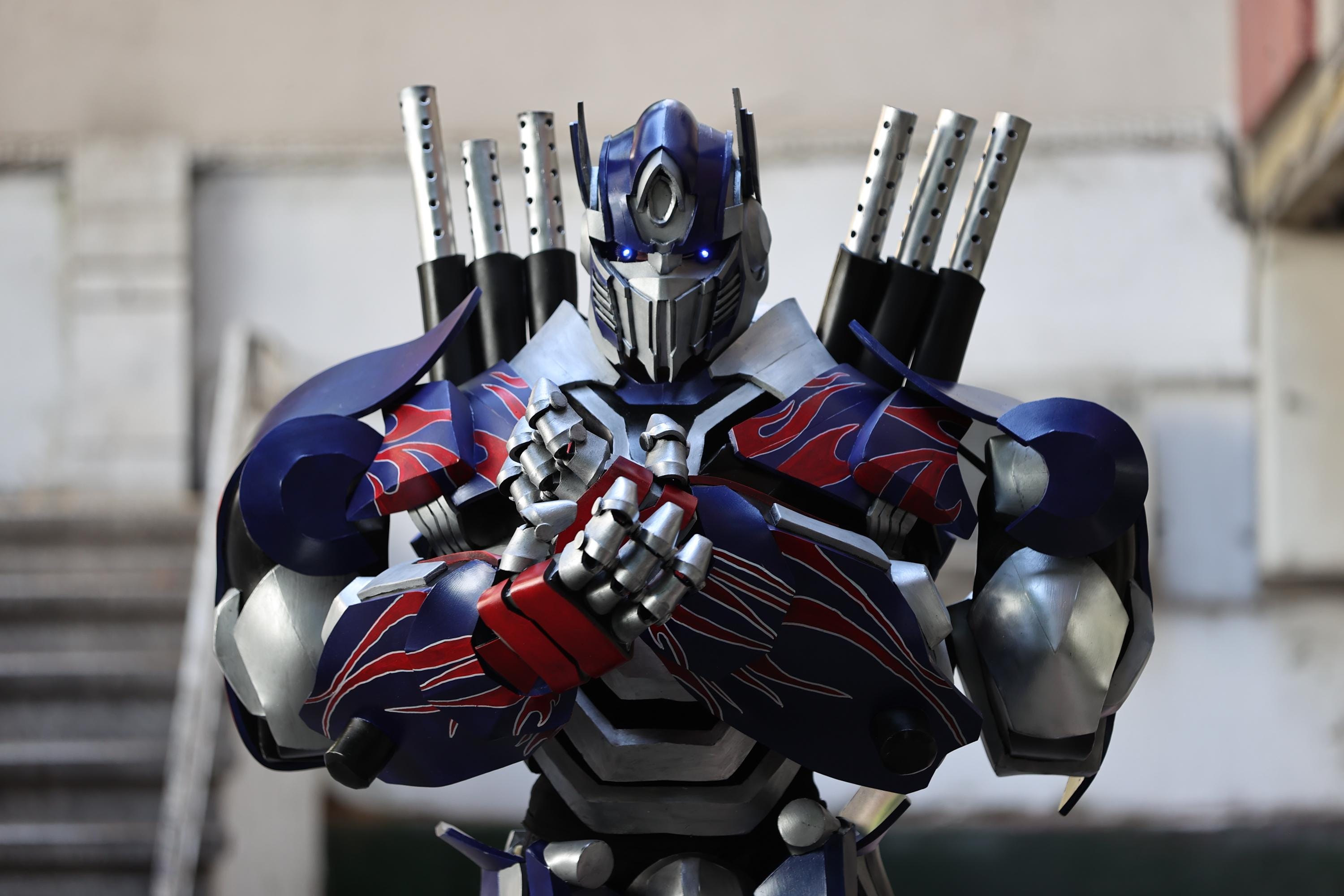 Optimus Prime Transformers Cosplay Costume Etsy