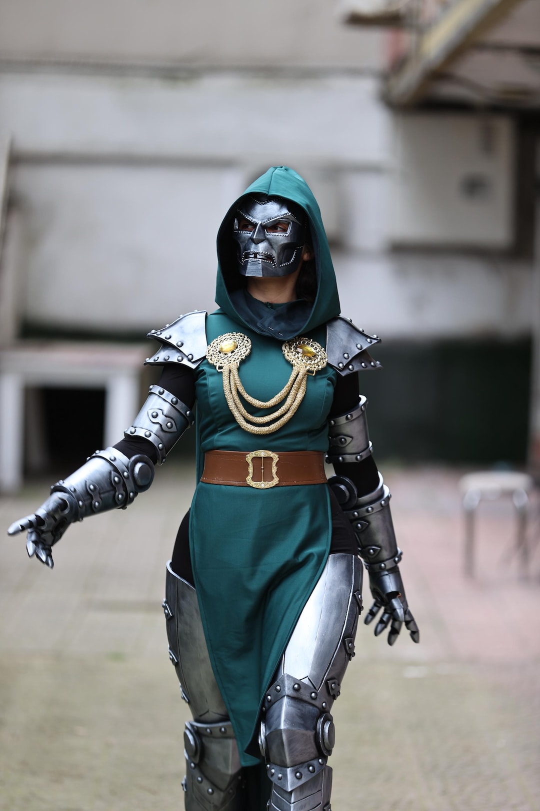 Armadura de Gobernante Suprema Femenina: Cosplay de Reina