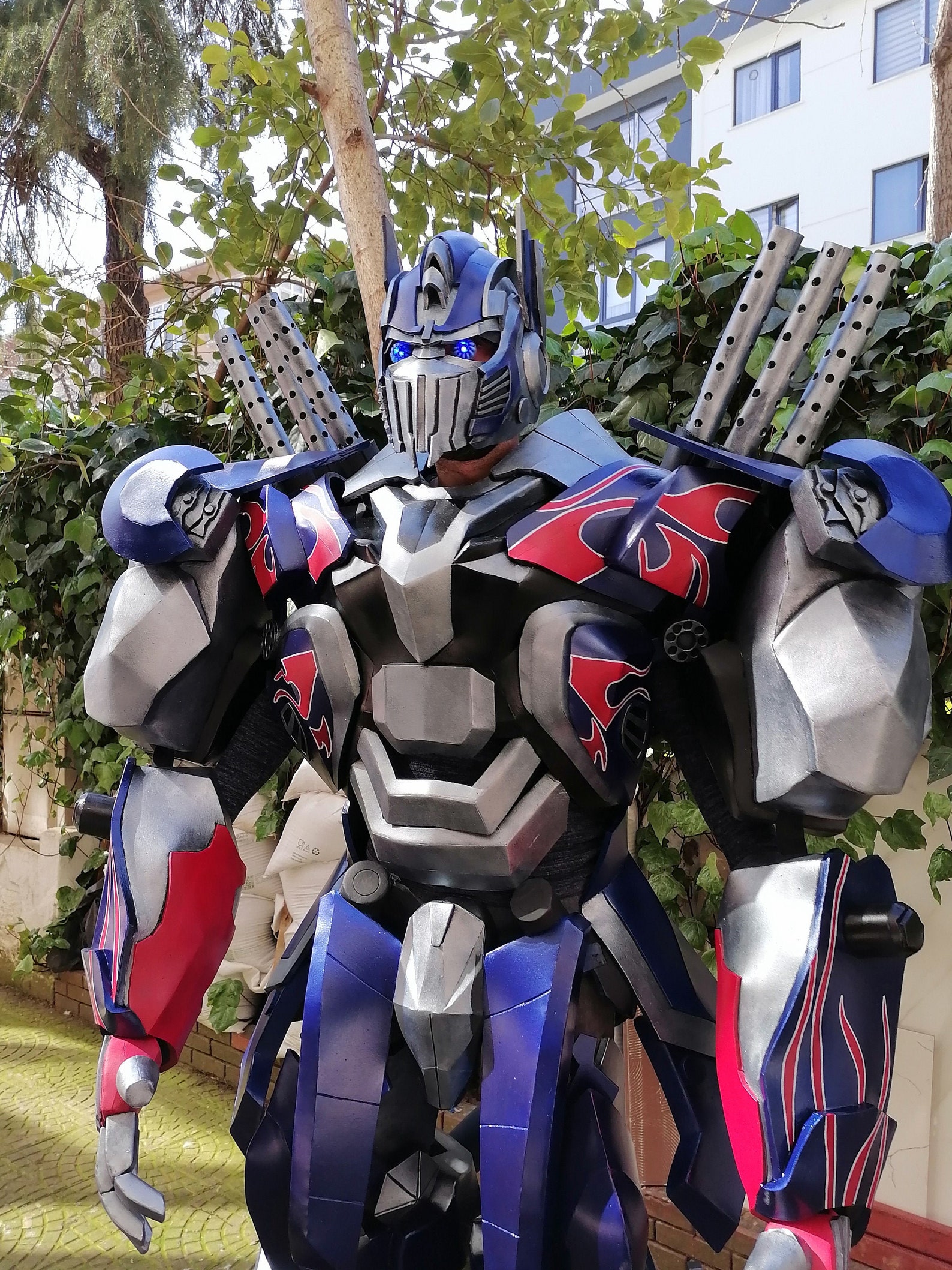 Optimus Prime Transformers Cosplay Costume Etsy