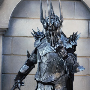 Dark Realm Warlord Costume – Inspired by Sauron’s Dark Power, Ideal for Cosplay & LARP