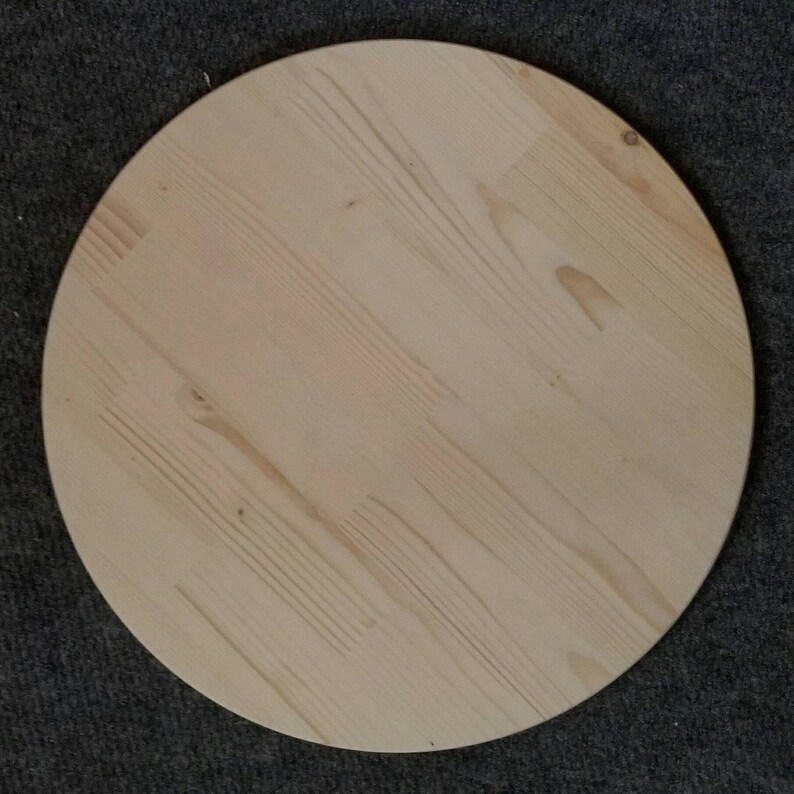1/2 Thick Pine Hardwood Rounds Etsy