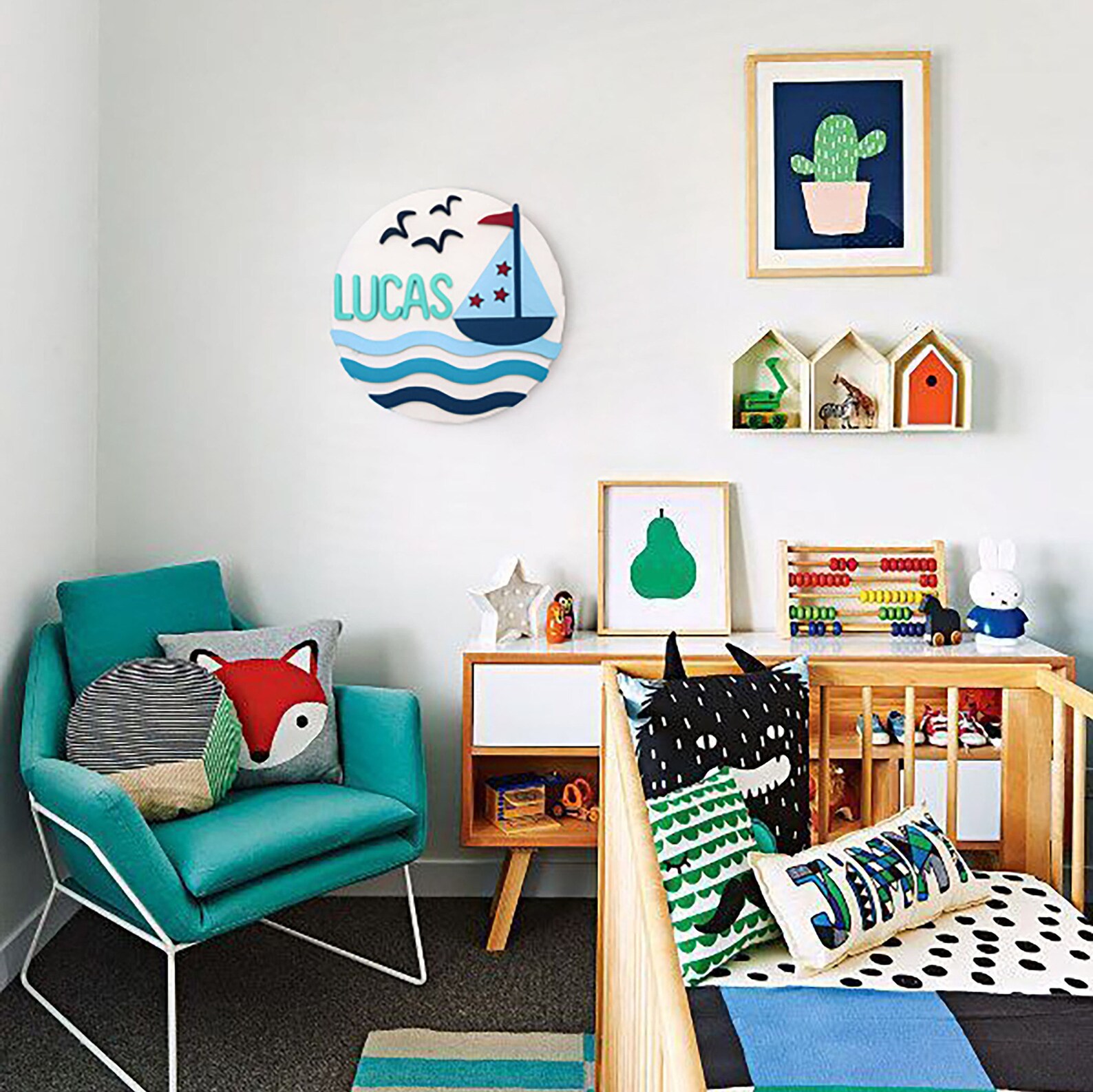 Nursery Name Sign Kids Room Decor Name Sign Baby Shower Etsy